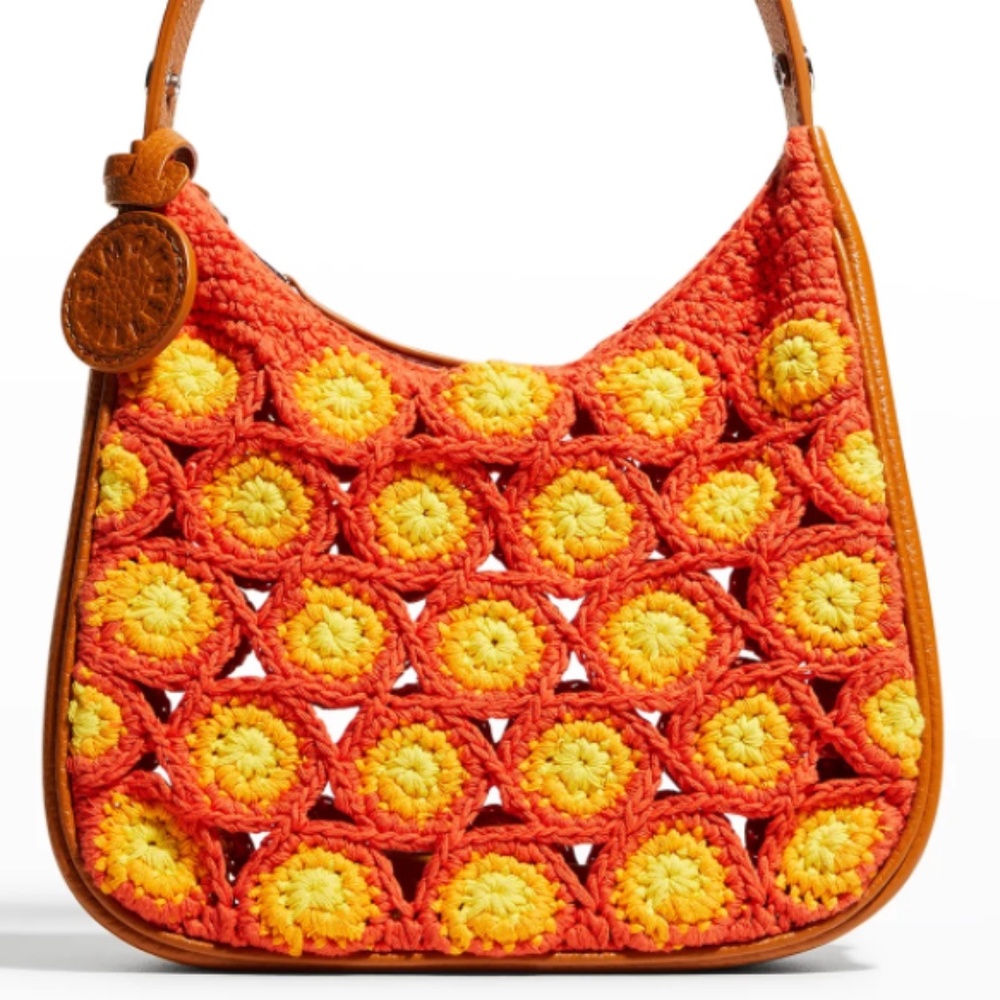 NWT $390 Simon Miller Crochet Snap Shoulder Bag! - Picture 6 of 6